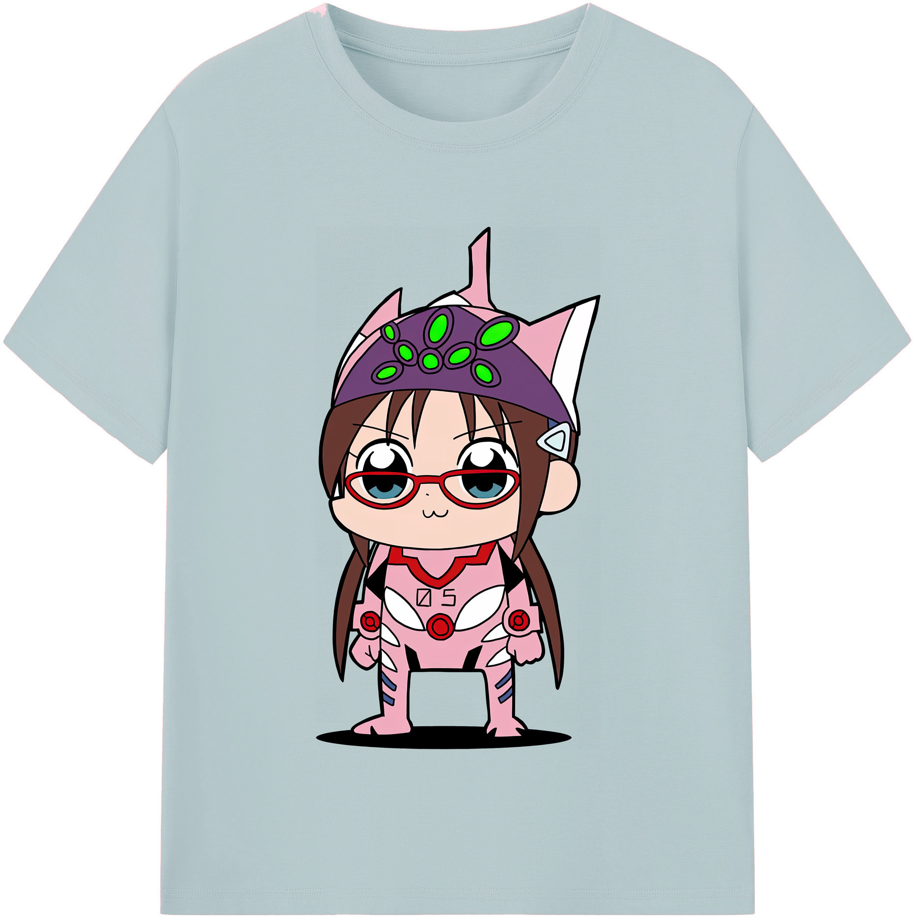 （画像用） EVA 新世紀エヴァンゲリオン 綿100％半袖Tシャツ（フロントプリント）